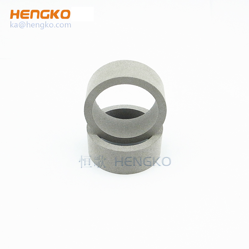 HENGKO High Quality Sintered Porous Filter Powder Filter Tube Sintered Powder Filter