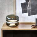 LEDER bedlamp van helder glas