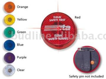 7001 Flash Reflector Safety Button (Circle)