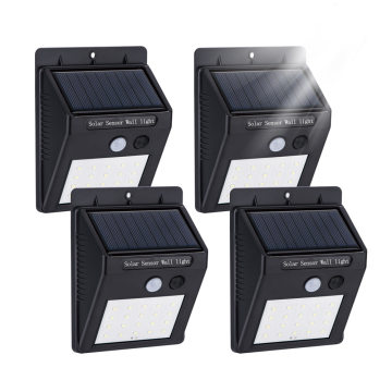 IP65 Solar Pir Motion Sensor Outdoor Wall Light