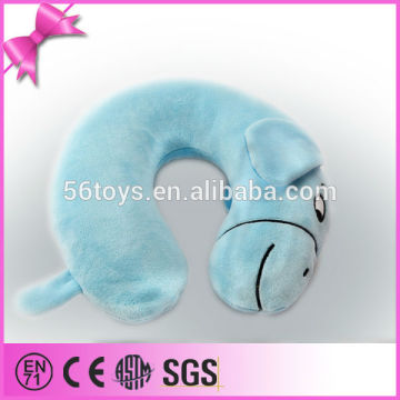 U shape cushion plush stuffed toy horse