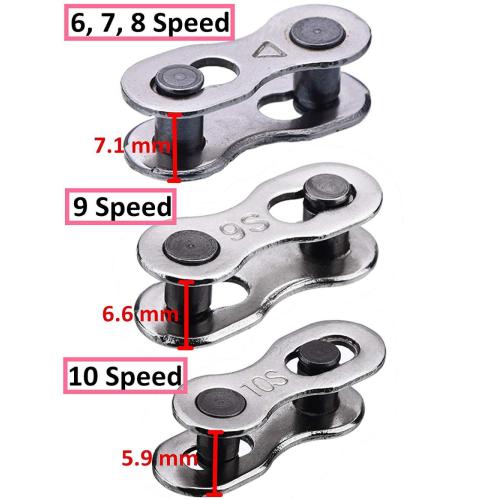 5/6/7/8 Speed ​​MTB Magic Buckle ontbrekende schakels