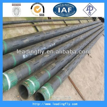 Top grade discount slotted screen api 5l black steel pipe