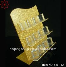 Hot!! Acrylic toe rings display/professional nail toe ring