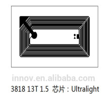 13.56 MHZ security inlay label tag for brand protection