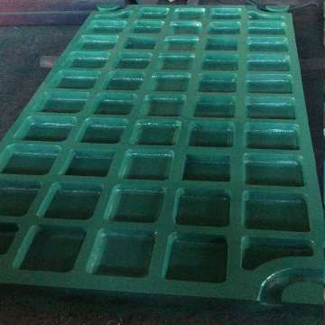 Manganese Steel Jaw Crusher Fixed Jaw Plates