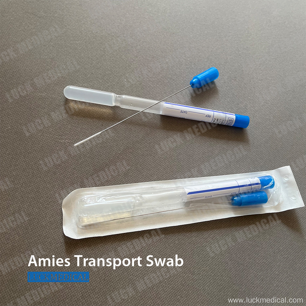 Amies Transport Swab Stainless Steel Thin Swab