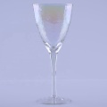 Hand Made Crystal Aurora Wine Glass