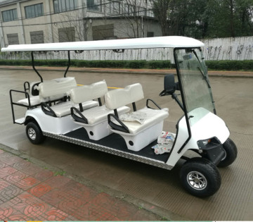 Gasoline Golf cart sightseeing cars/bus
