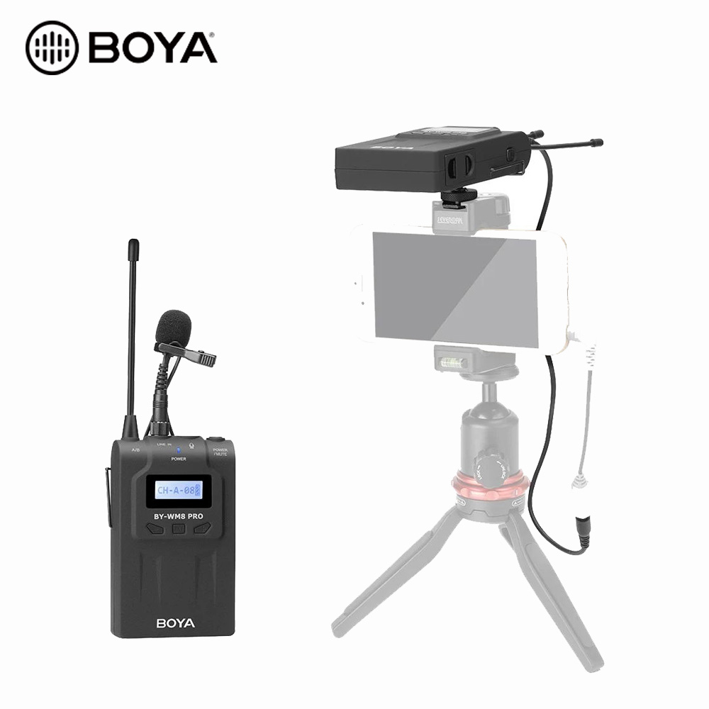 BOYA BY-WM8 Pro-K1 UHF Wireless Microphone System