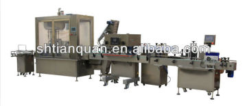 Liquid packaging line