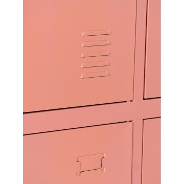 Bunte 6-türige Almirah-Locker-Designs für Turnhalle