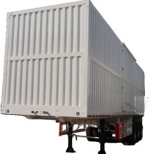 Container Transportation Van/Box Semi Truck Trailer Services for Logistics