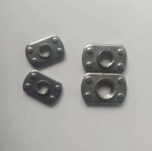 Stainless steel Aligning the weld nut