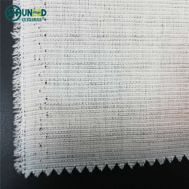 Real horse hair canvas interlining fabric by 150cm width for high class hand made men's suit