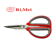 Home use scissors with plastic handle