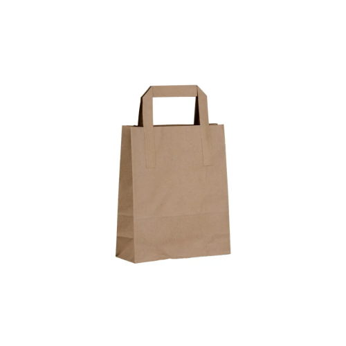 Small Kraft SOS Paper Carrier Bag