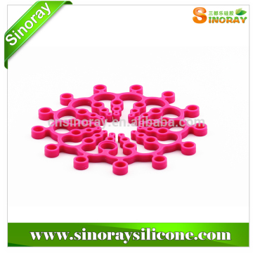 Alibaba best selling silicone plate mats,silicone pot mats