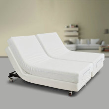 Modern bedroom furniture king size or queen size orthopedic electric adjustable bed