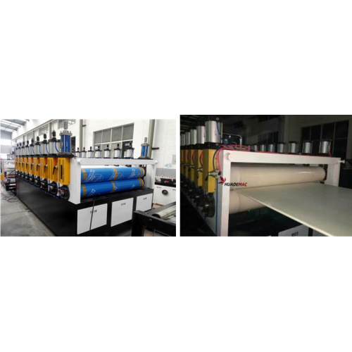 Máquina para fabricar tableros de espuma de PVC / WPC