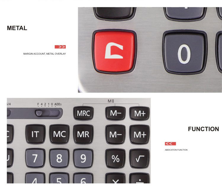 Durable Multifunctional 12 digits Desktop Graphic Calculator