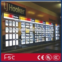 led acrylicy window display board sign