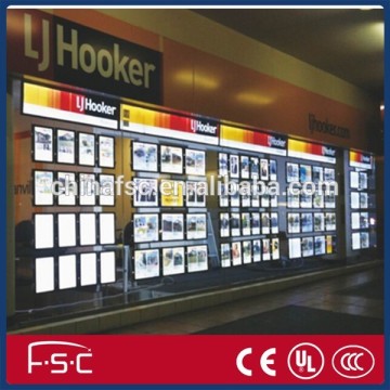 led acrylicy window display board sign