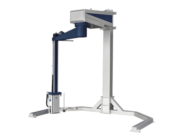 Single Mast Rotary Arm Wrapper