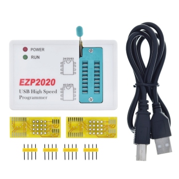 TZT EZP2020 High Speed USB SPI Programmer - Supports 24, 25, 26, 93 EEPROM and 25 Flash BIOS