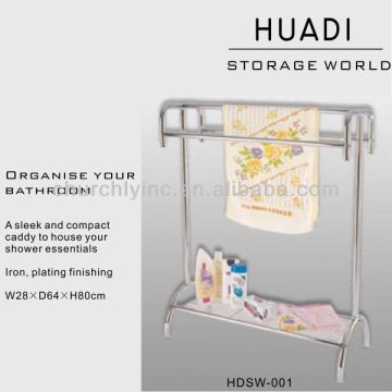 shower room floor standing towel racks