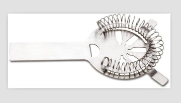 2 Prong Stainless Steel Hawthorne Strainer
