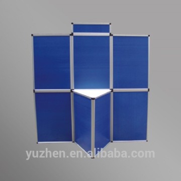 China supplier Aluminum Hollow plate Folding Show screen