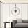 Grande relógio de parede decorativa para sala de estar