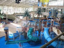 Adults Anti Crack Amusement Park Water Slides Aquatic Play Structures Paradise For Resorts