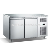 2 solid door under counter refrigerator