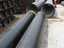 Ductile Iron Pipe class k9/k7 with Black Bitumen or Blue Epoxy Coated