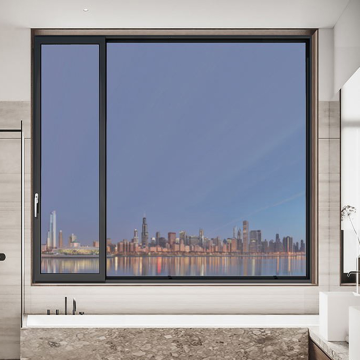 SMIRO Kitchen aluminum side window