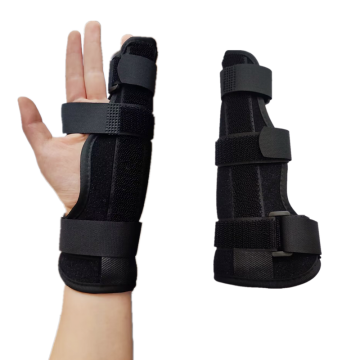 Adjustable Finger Splint Support for Pinky, Ring, and Middle Finger Bracing