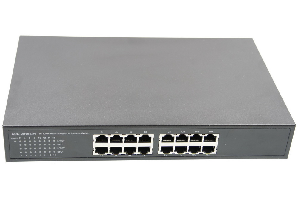 Switch Gigabit 16 Port Poe