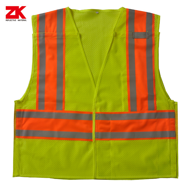 Safety Vest With 2 Tapes