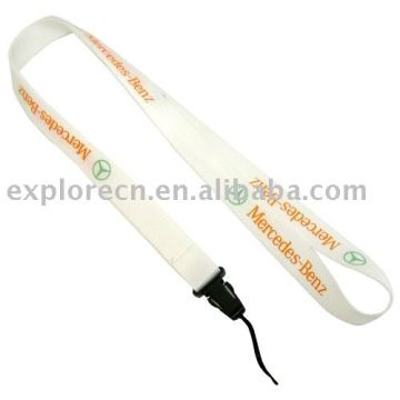 Mobile printed lanyard