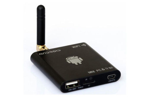 Single Core Arm Cortex A9 Hdmi Google Tv Box Android 4.0 With External Antenna