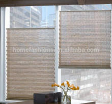 100%Polyester Fabric Pleated Window Blinds