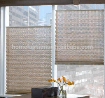 100%Polyester Fabric Pleated Window Blinds