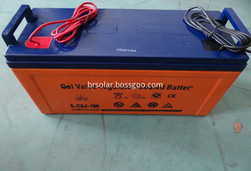 High Efficency 12V 100AH Solar Battery