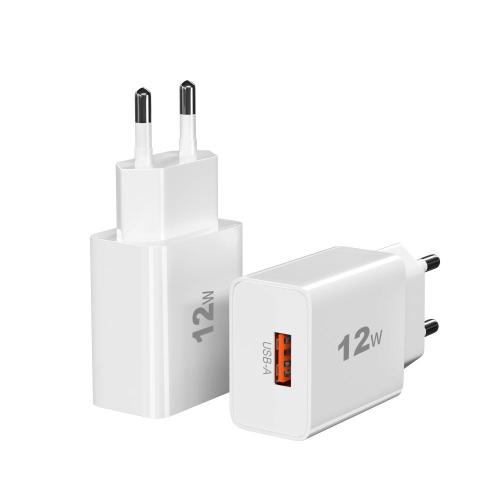 EU Plug Wall 5V 2.4A Mobile Ladegeräte