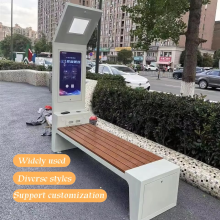 Durable Solar Bench for Public Spaces