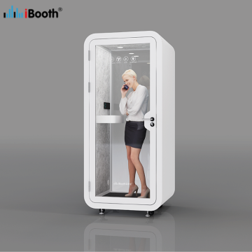 individual work pods private phone booths