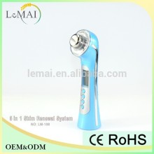 5 in 1 beauty instrument galvanic ion beauty facial massager