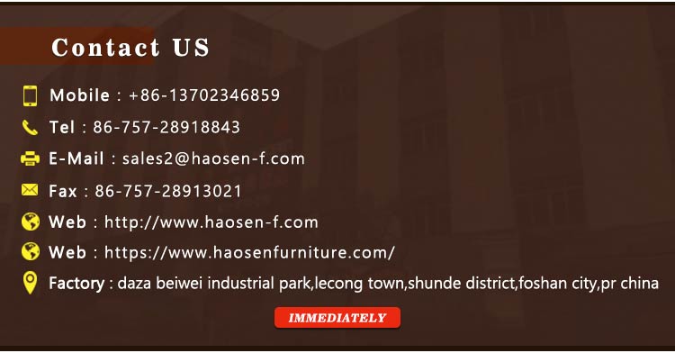 HAOSEN K201 Luxury classic leather Solid wood frame Government office project boss high back executive chair
